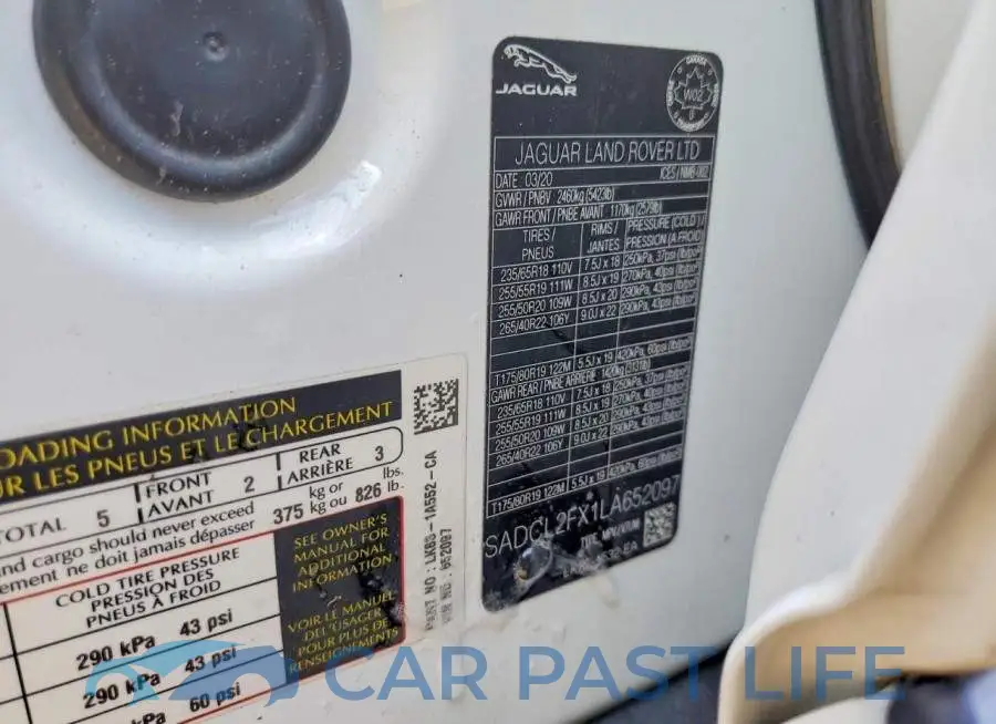 SADCL2FX1LA652097# 14