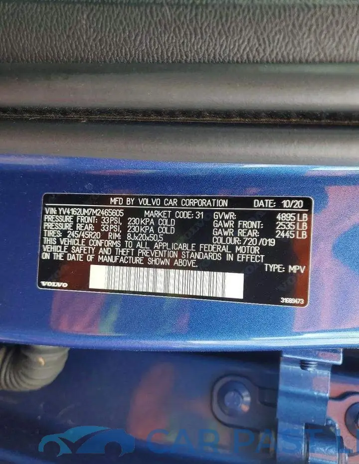 YV4162UM7M2465605# 13