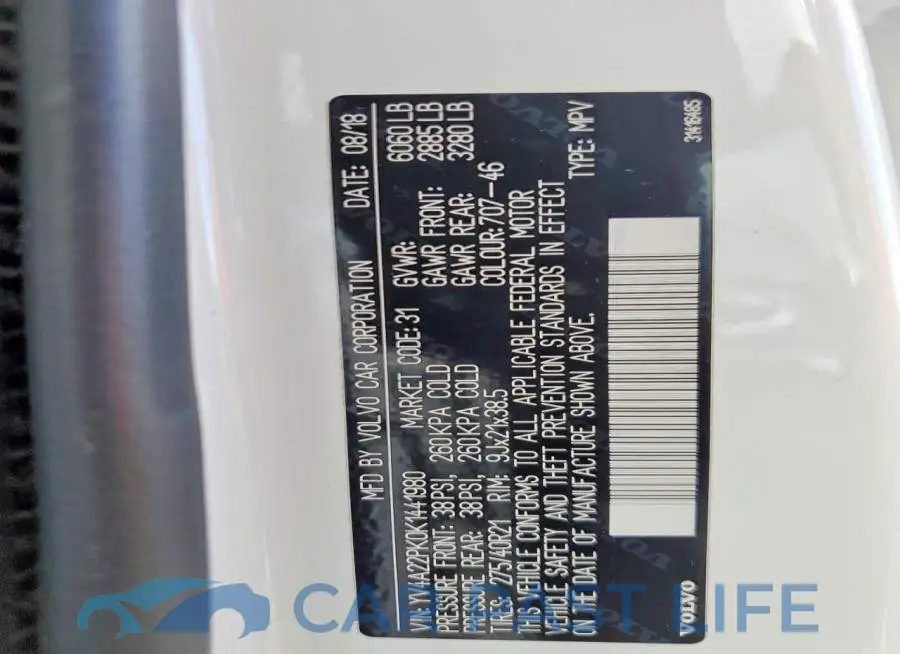 YV4A22PK0K1441980# 13