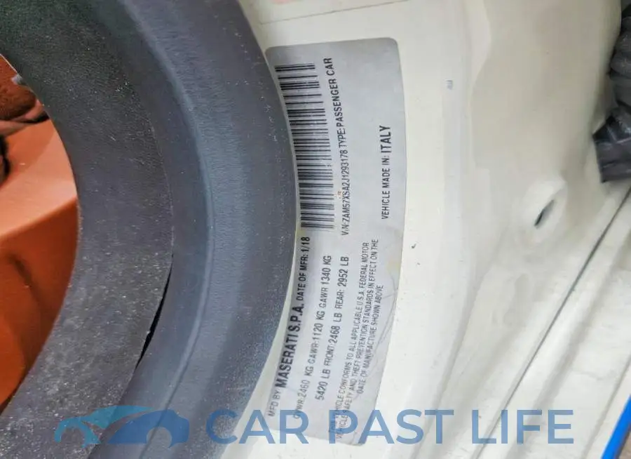 ZAM57XSA2J1293178# 12