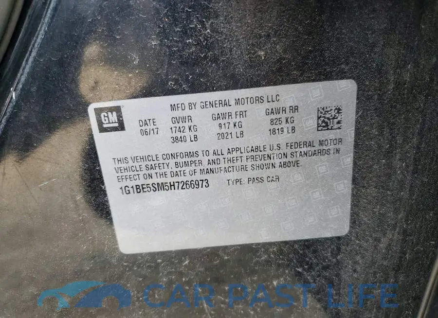 1G1BE5SM5H7266973# 12