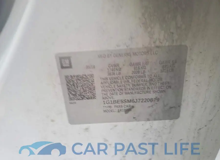 1G1BE5SM6J7220879# 12