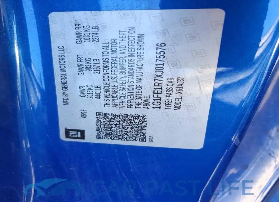 1G1FE1R7XJ0175576# 12