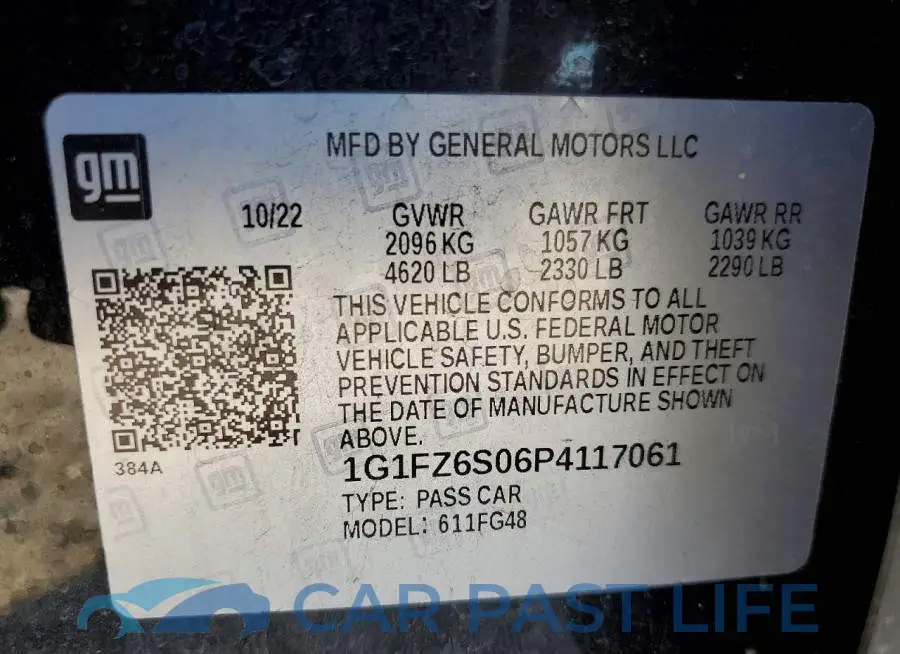 1G1FZ6S06P4117061# 12