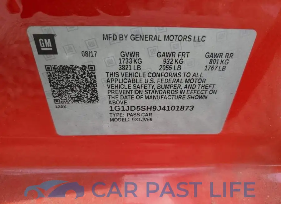 1G1JD5SH9J4101873# 12