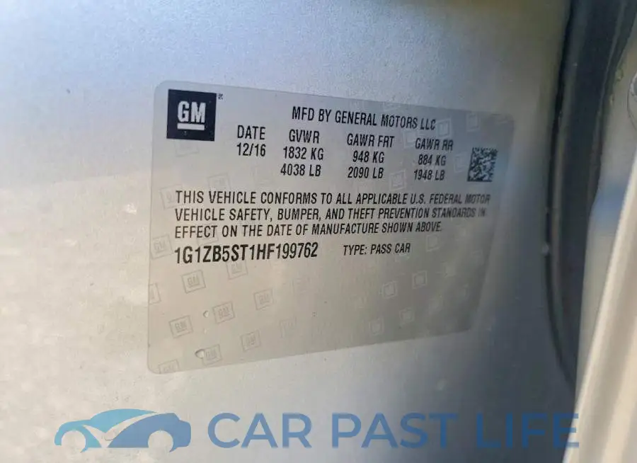 1G1ZB5ST1HF199762# 12