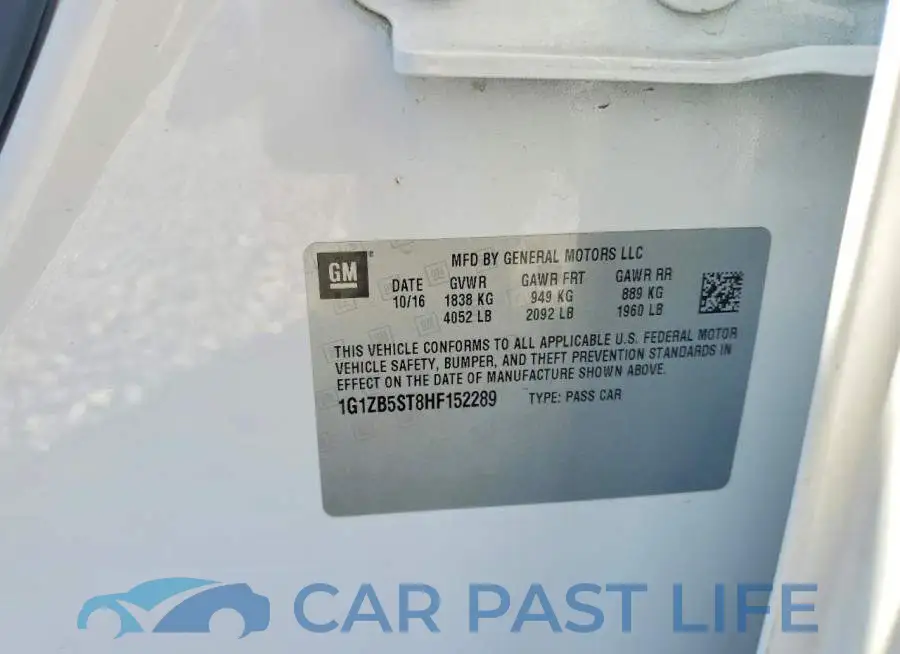 1G1ZB5ST8HF152289# 12