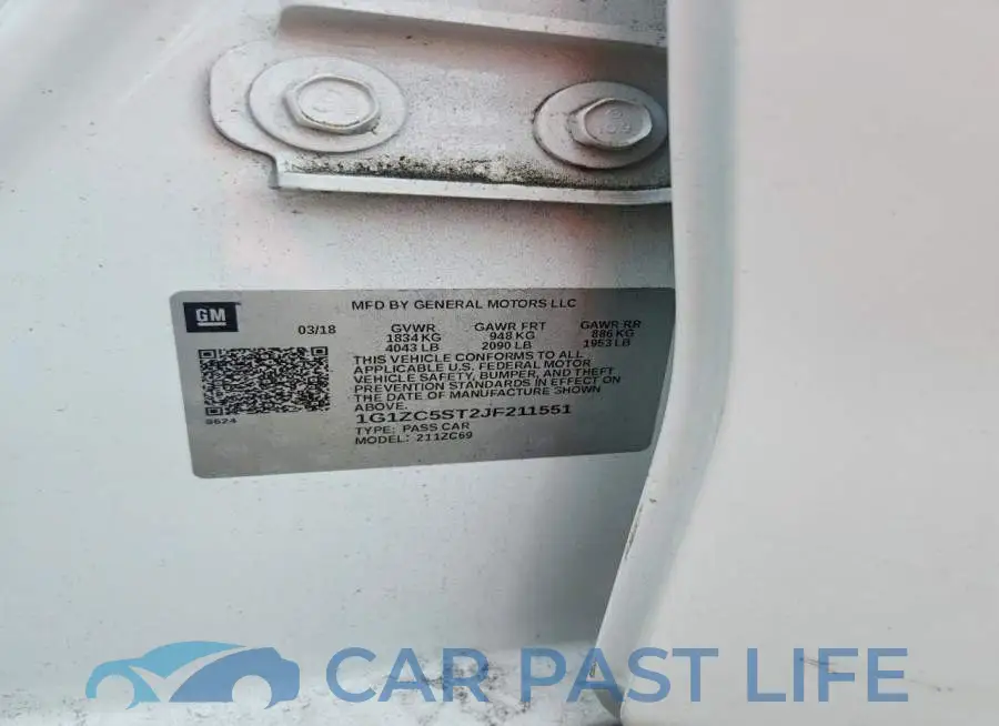 1G1ZC5ST2JF211551# 12