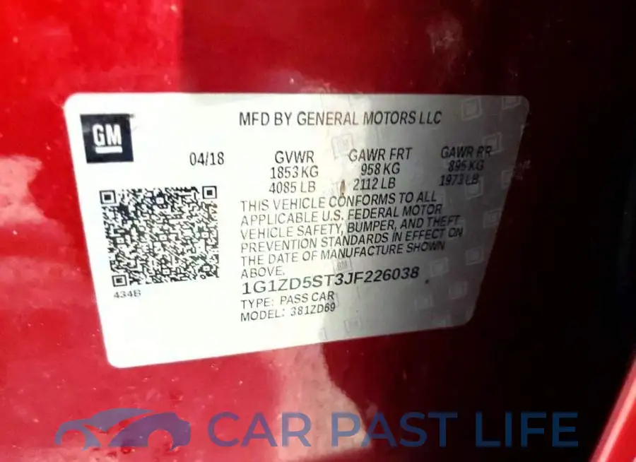 1G1ZD5ST3JF226038# 10