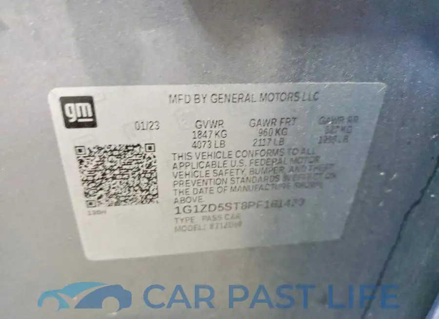 1G1ZD5ST8PF161423# 12