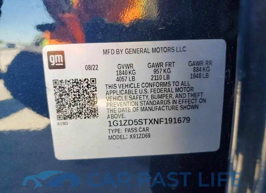 1G1ZD5STXNF191679# 12