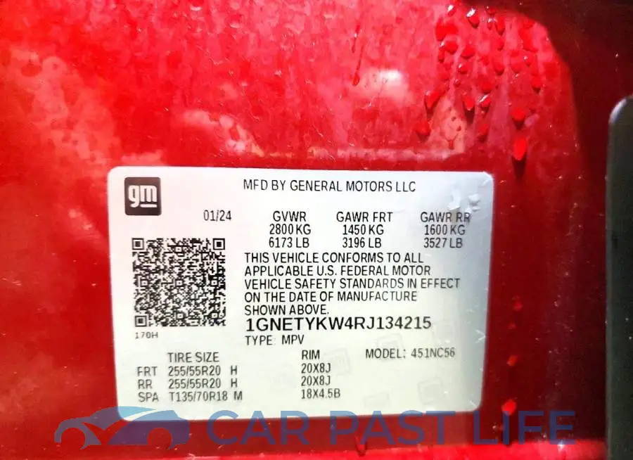 1GNETYKW4RJ134215# 14