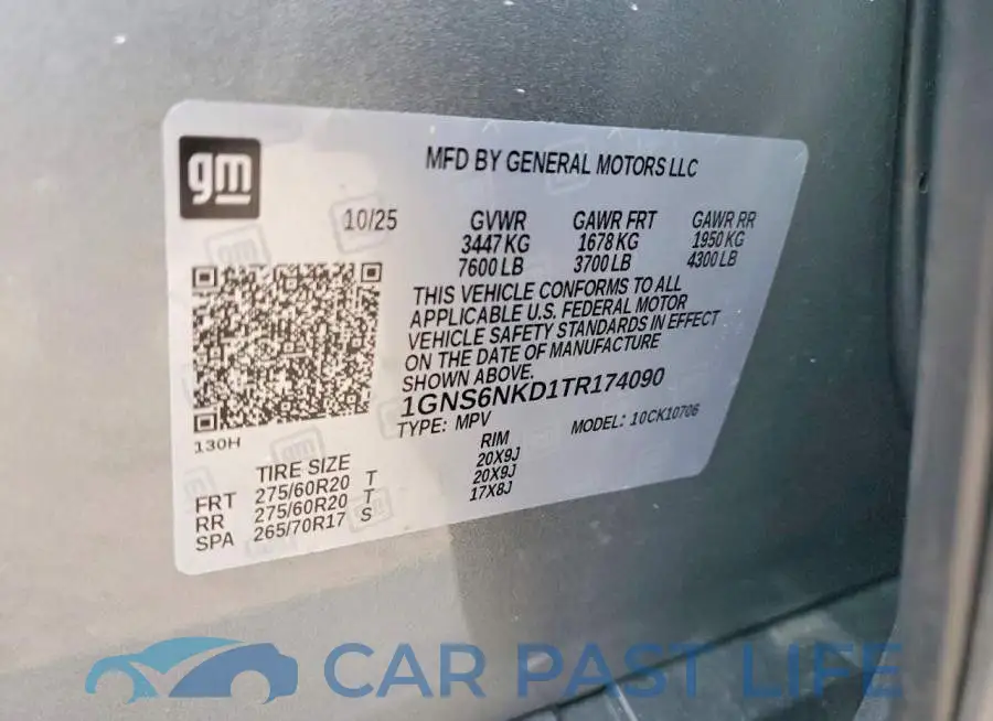 1GNS6NKD1TR174090# 13