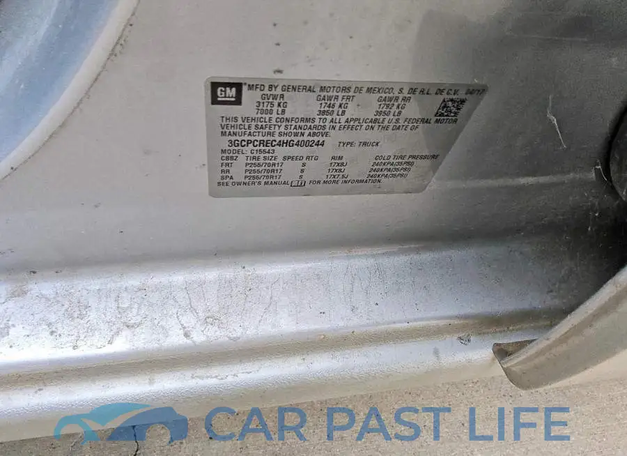 3GCPCREC4HG400244# 12