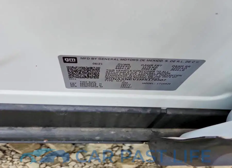 3GNAXNEV1MS178507# 14