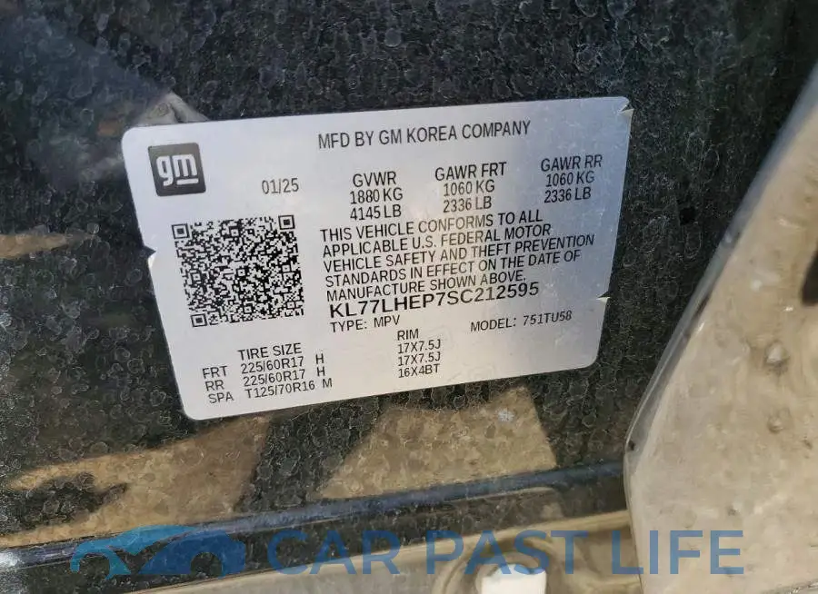 KL77LHEP7SC212595# 12
