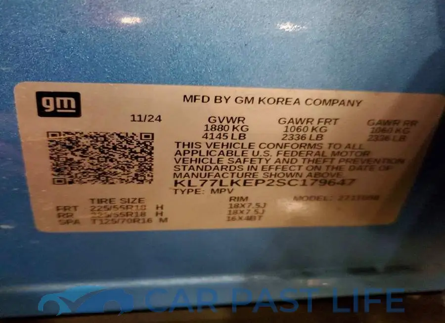KL77LKEP2SC179647# 14