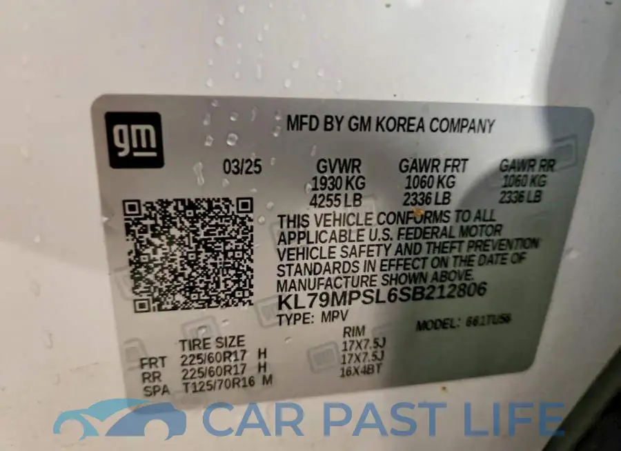 KL79MPSL6SB212806# 13