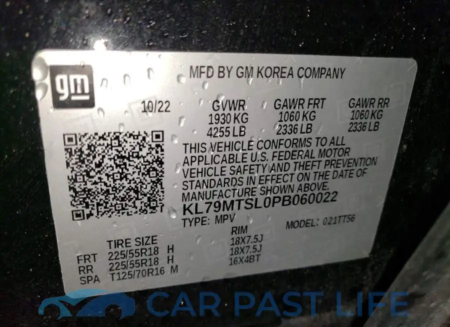 KL79MTSL0PB060022# 13