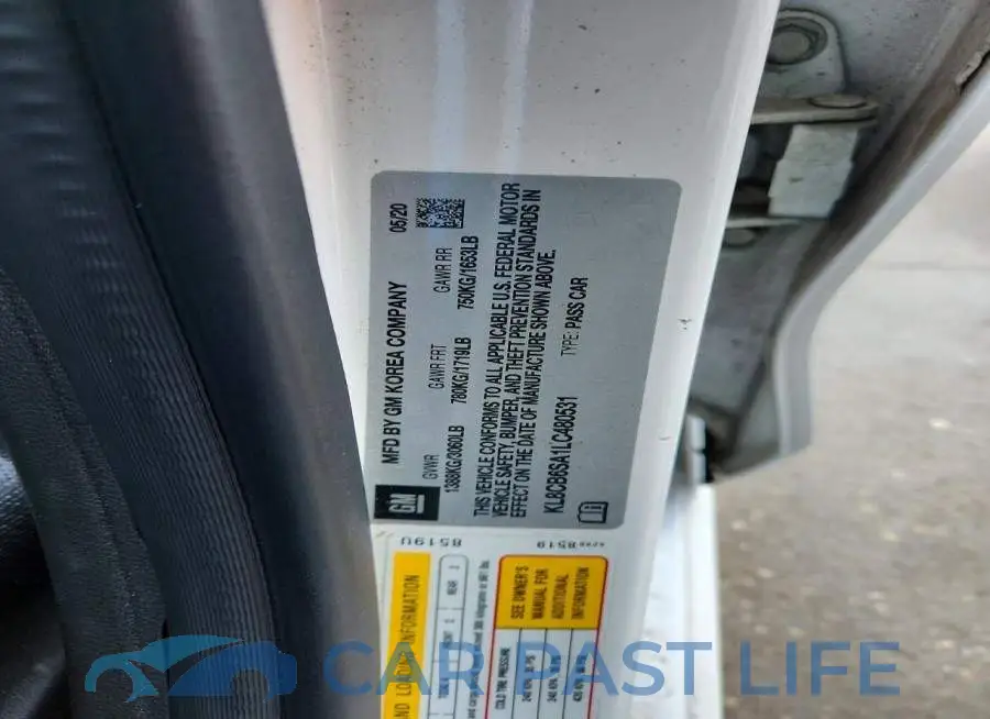 KL8CB6SA1LC480531# 13