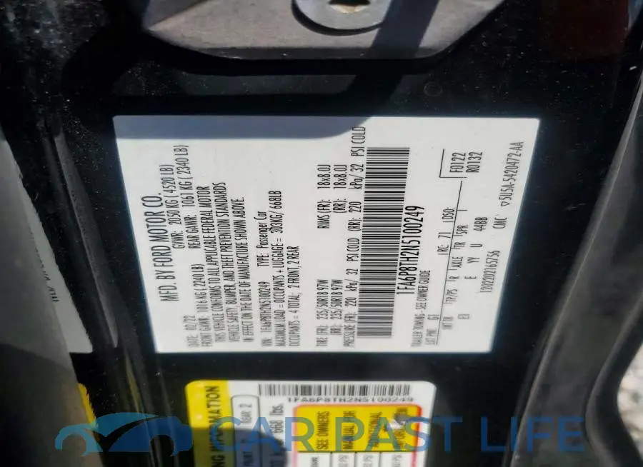 1FA6P8TH2N5100249# 13