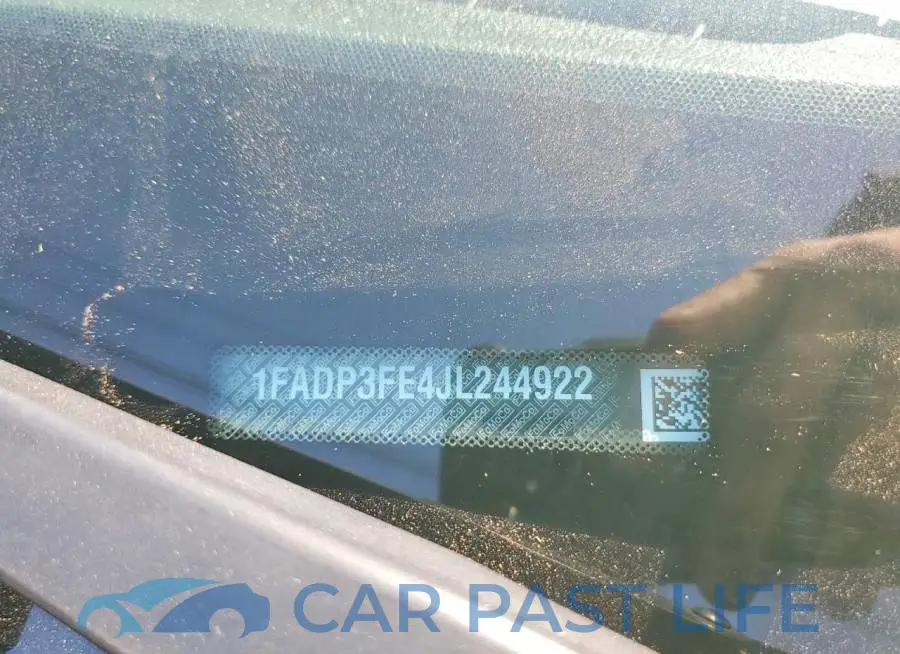 1FADP3FE4JL244922# 12