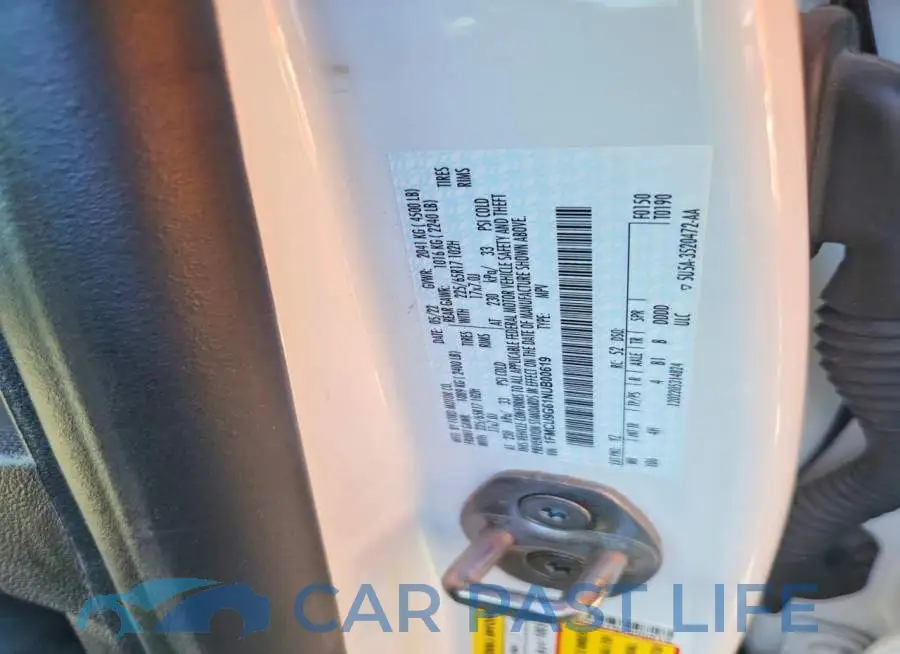 1FMCU9G61NUB00619# 13