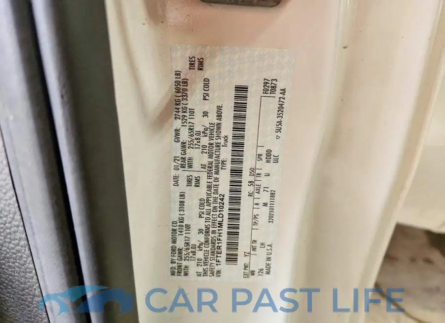 1FTER1FH1MLD10242# 13