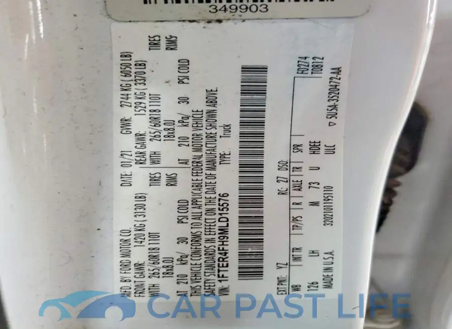 1FTER4FH9MLD15576# 12