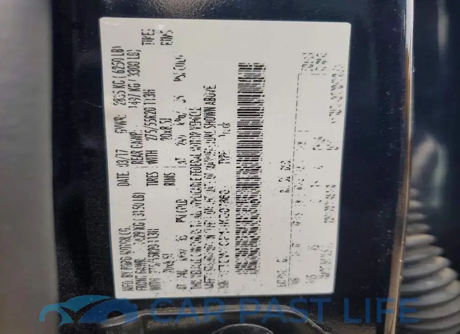 1FTEW1CP1HKD07860# 12