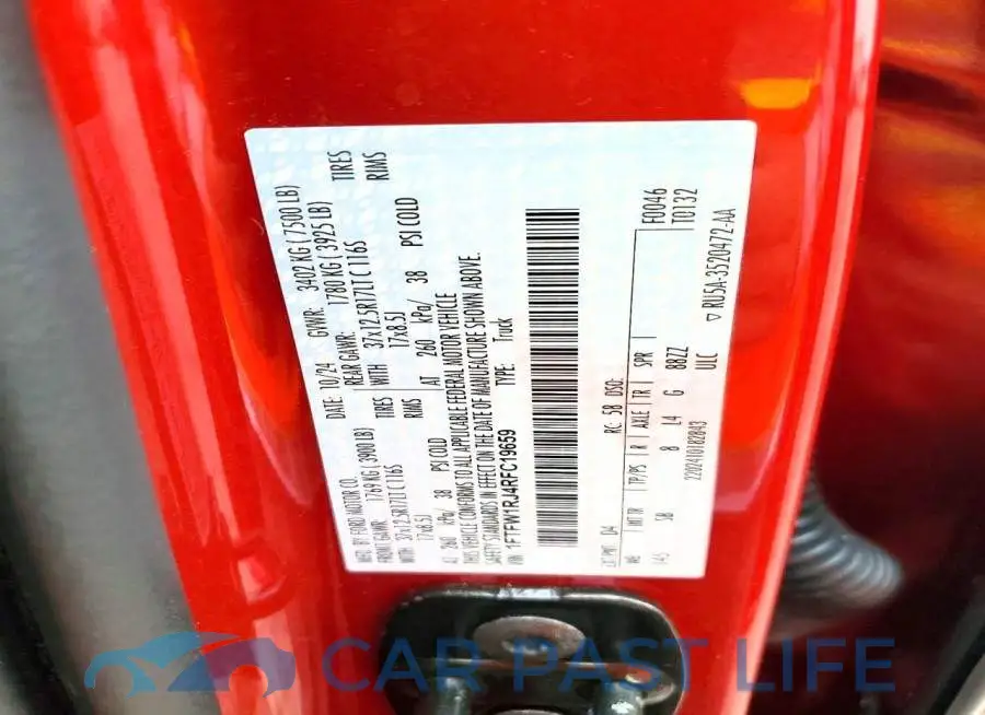 1FTFW1RJ4RFC19659# 12