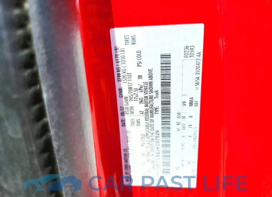 1FTMF1CB2JKC07529# 13