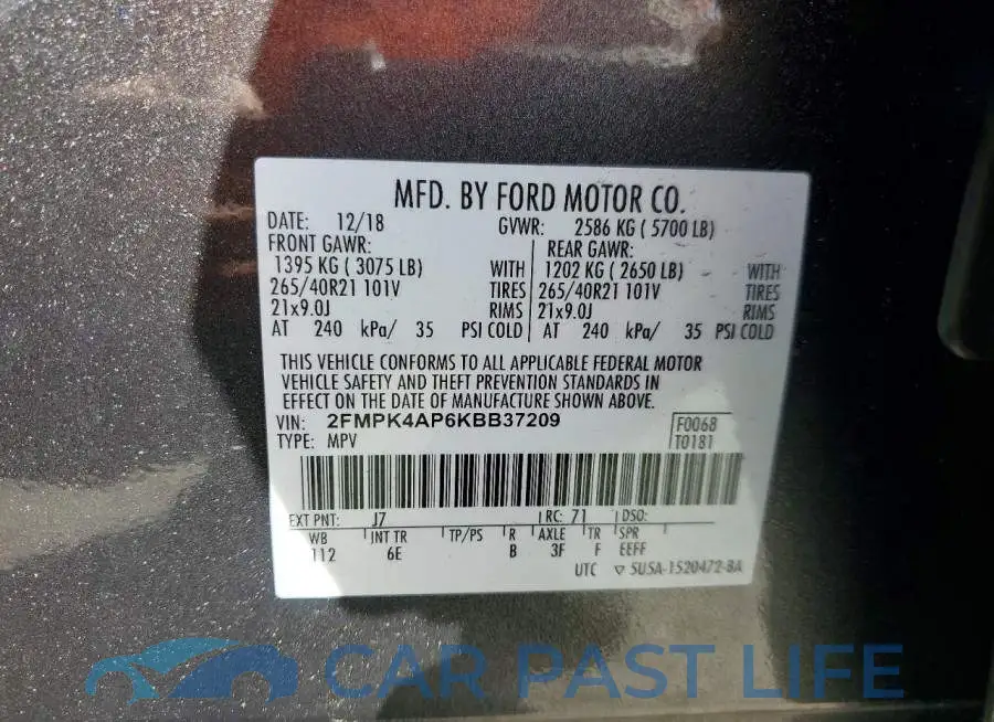 2FMPK4AP6KBB37209# 14