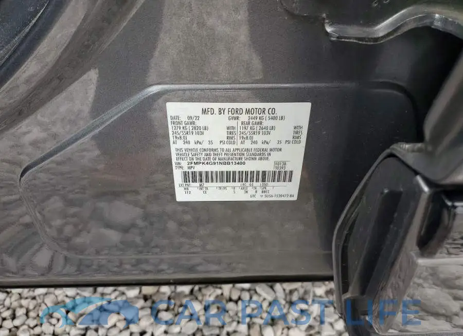 2FMPK4G91NBB13400# 13