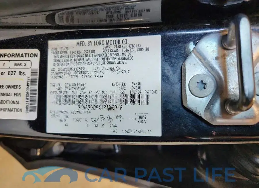 3FA6P0D9XLR175056# 13