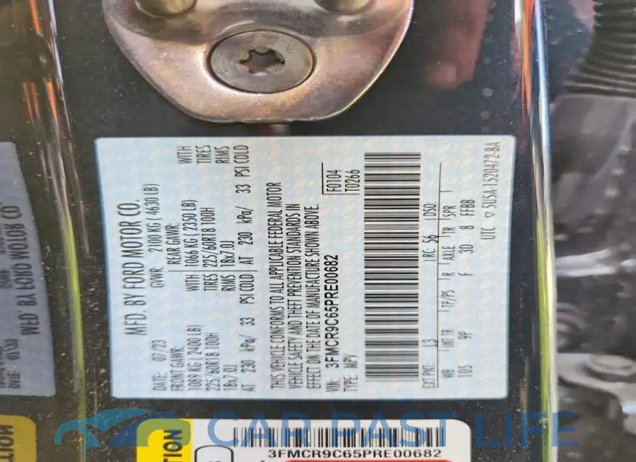 3FMCR9C65PRE00682# 13