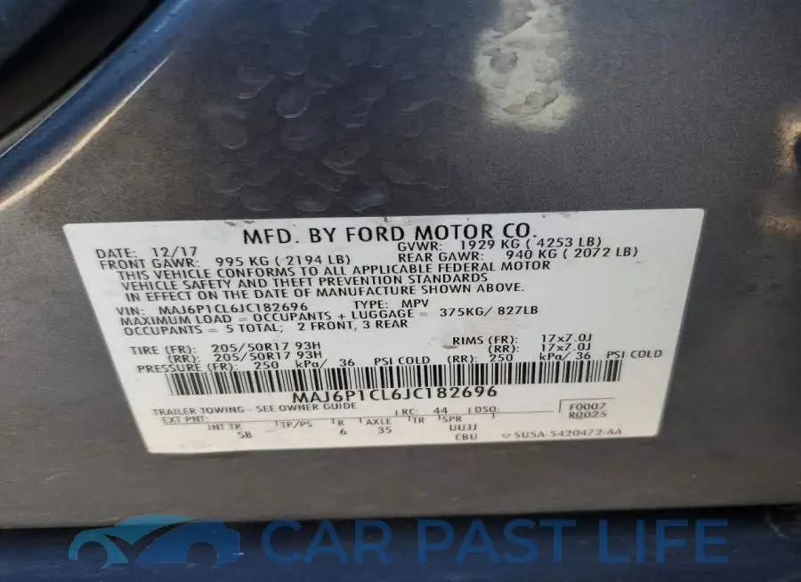 MAJ6P1CL6JC182696# 13