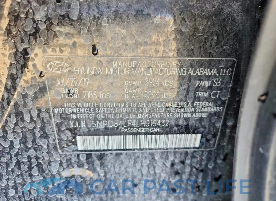 5NPD84LF4LH515432# 13