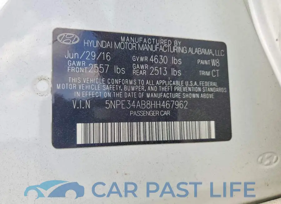 5NPE34AB8HH467962# 12
