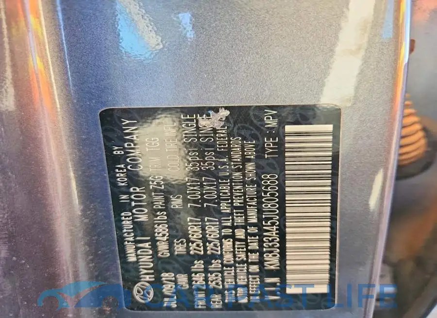 KM8J33A45JU805688# 14