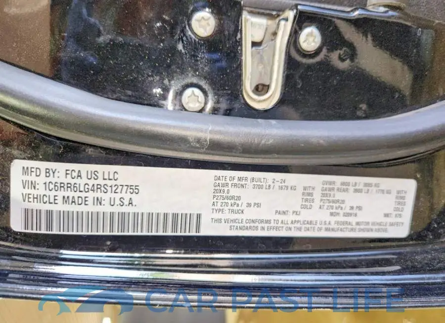 1C6RR6LG4RS127755# 12