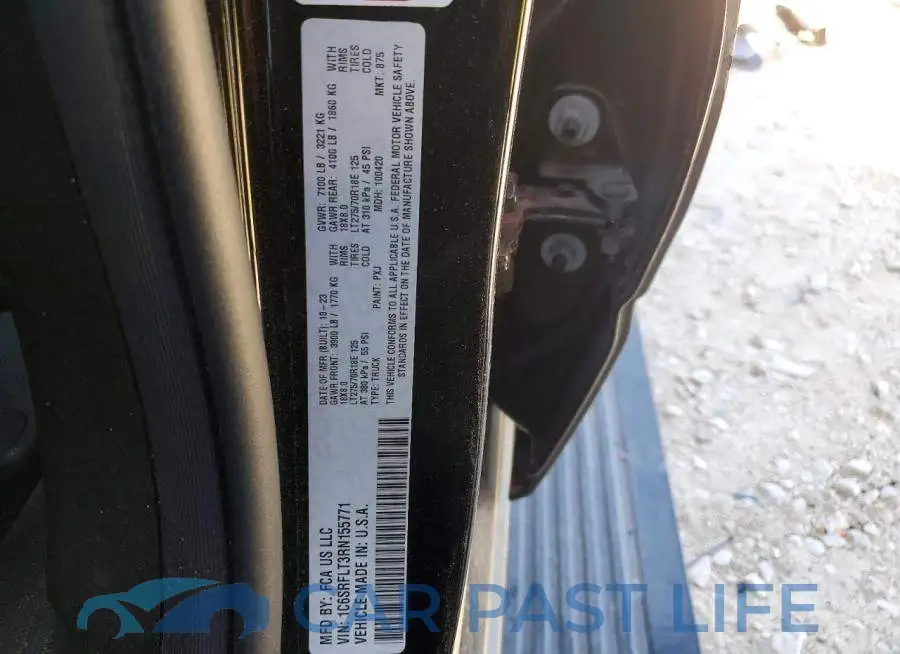 1C6SRFLT3RN155771# 12