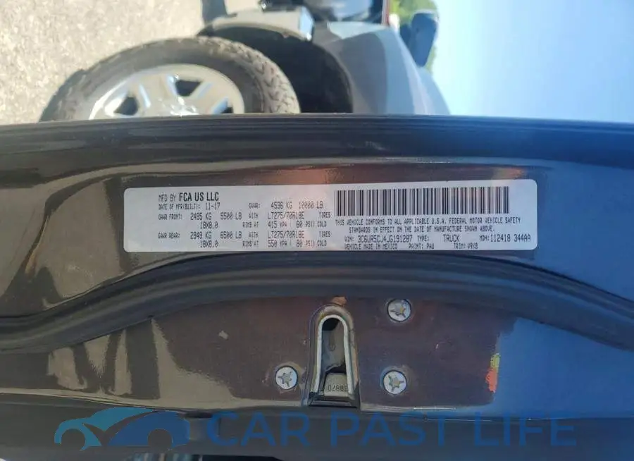 3C6UR5CJ4JG191287# 12