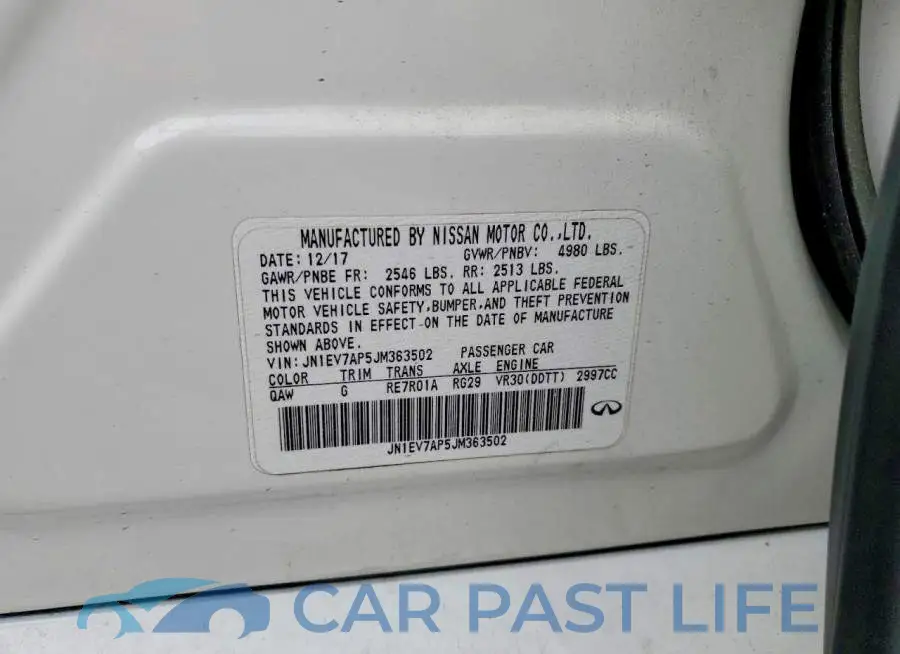 JN1EV7AP5JM363502# 12