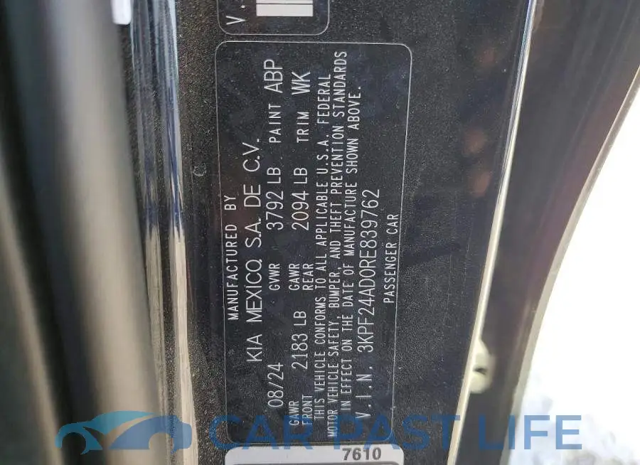 3KPF24AD0RE839762# 12