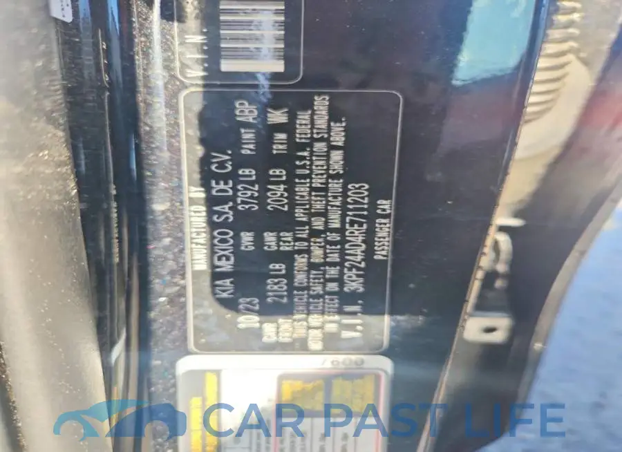 3KPF24AD4RE711203# 13