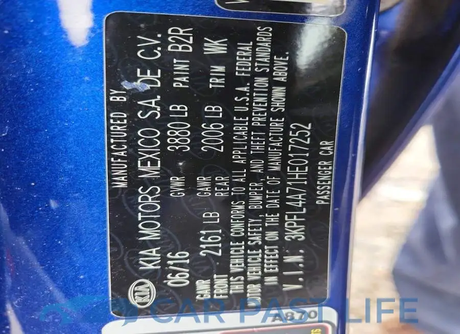 3KPFL4A71HE017252# 13