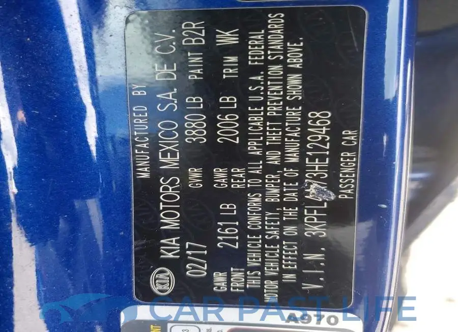 3KPFL4A73HE129468# 12