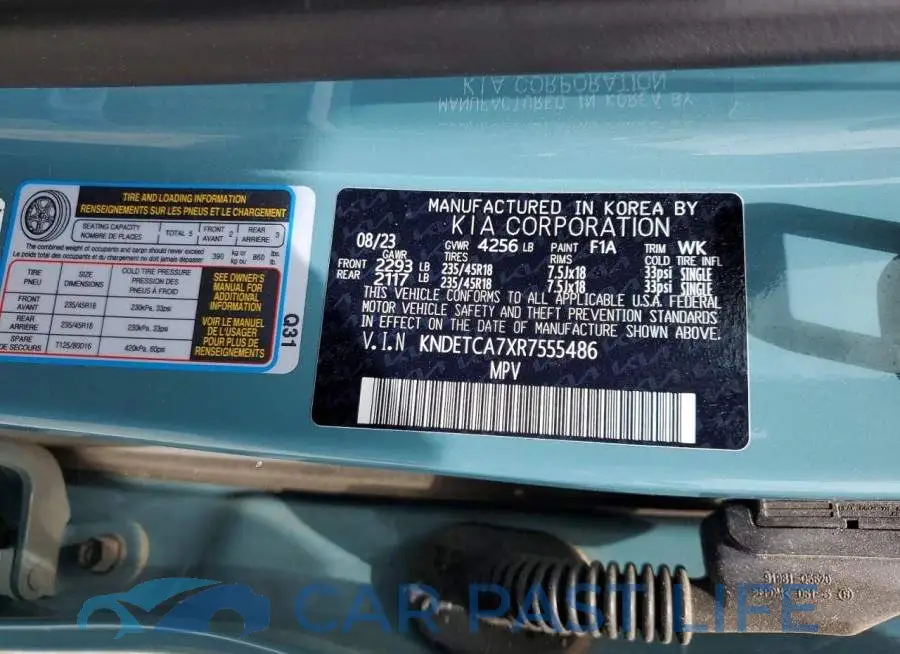 KNDETCA7XR7555486# 14