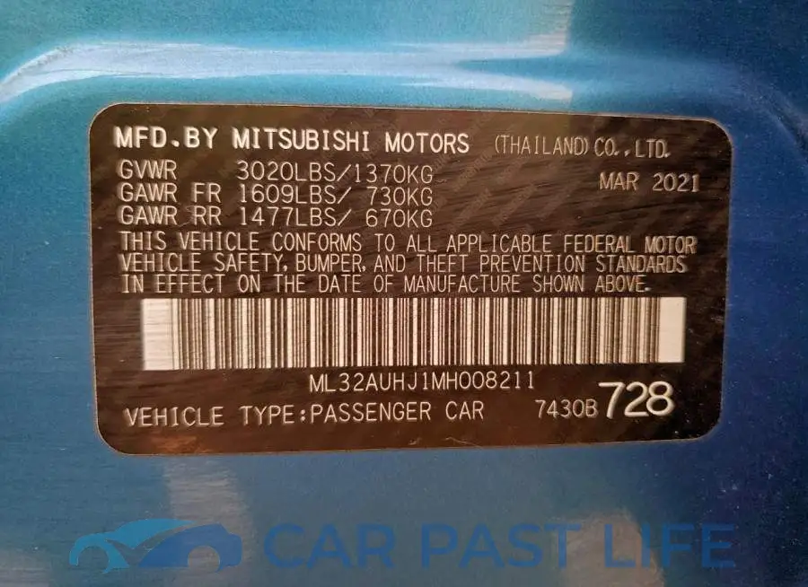 ML32AUHJ1MH008211# 13